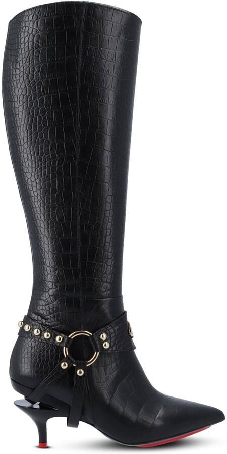 Jan Jansen Duplex Long Legs Dames Laarzen Zwart