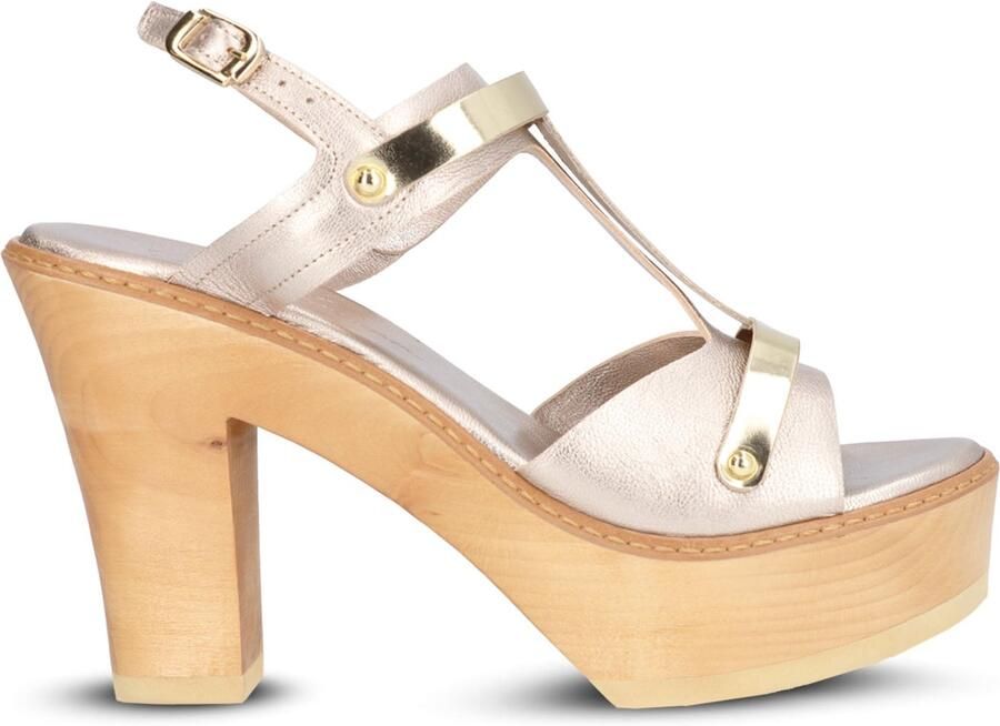 Jan Jansen Floating Mirror Dames Sandalen Goud