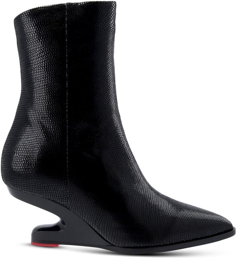 Jan Jansen Floating The Bootee Dames Laarzen Zwart