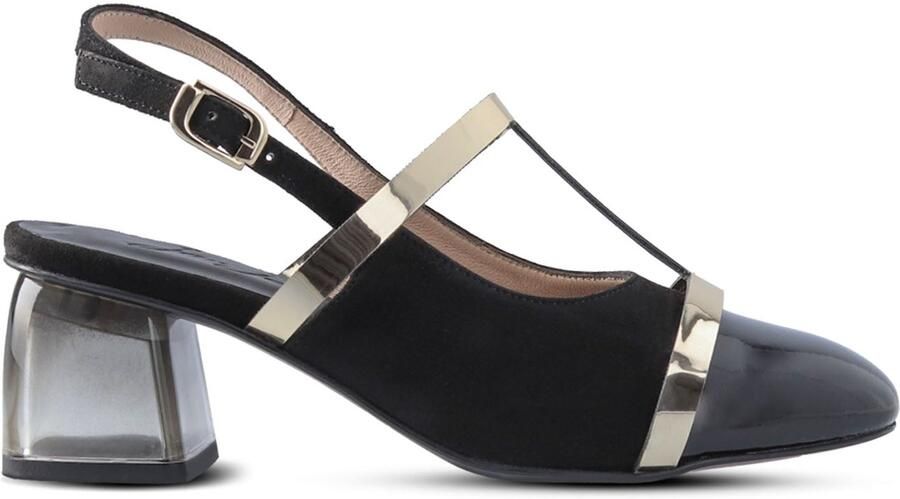 Jan Jansen Slingback To The Future Dames Pumps Goud