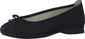 Jana Ballerina 22164-009 Zwart Wijdte H