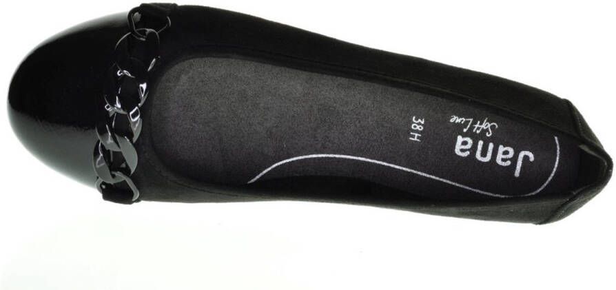 Jana Ballerina Comfort Zwart