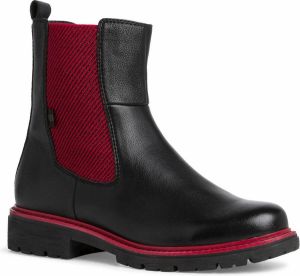 Jana Dames Chelseaboot 8 8 25416 27 050 zwart H breedte