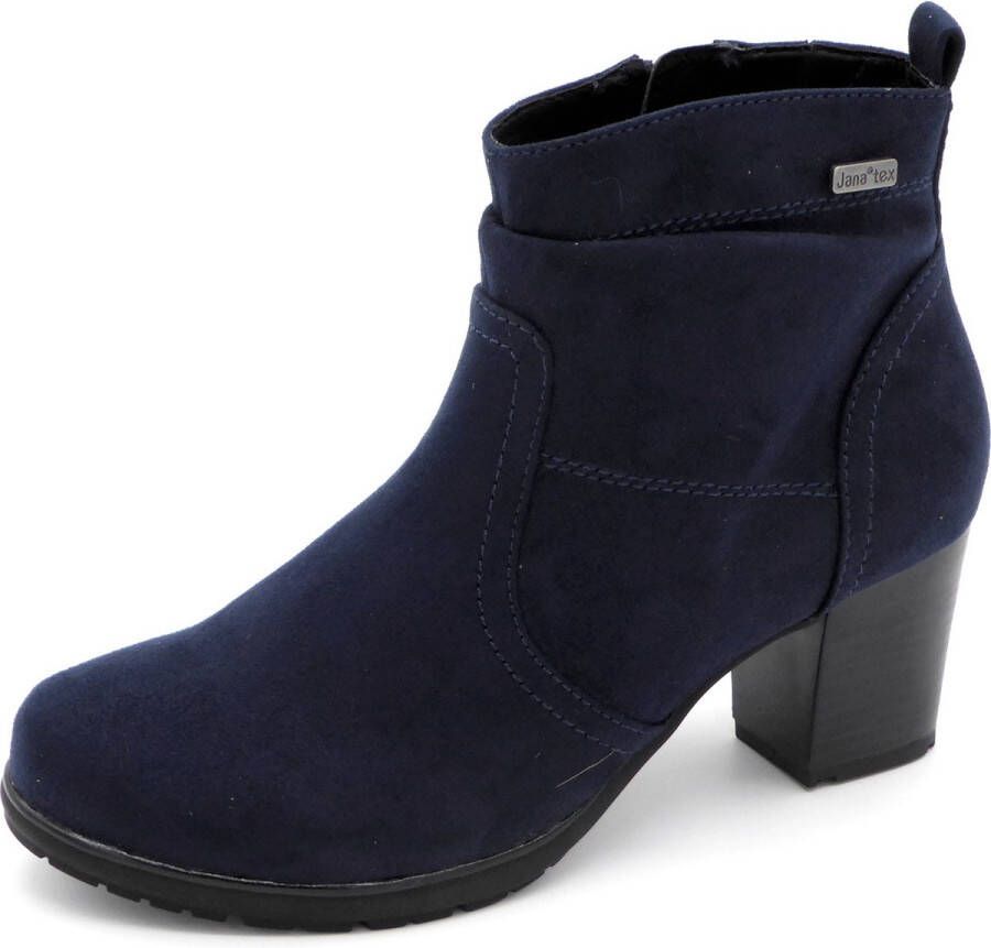 Jana Dames Enkelboot 26371-805 Donkerblauw Wijdte H