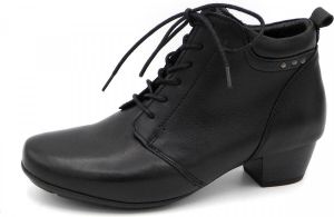 Jana Dames Enkellaars 25109-001 Zwart