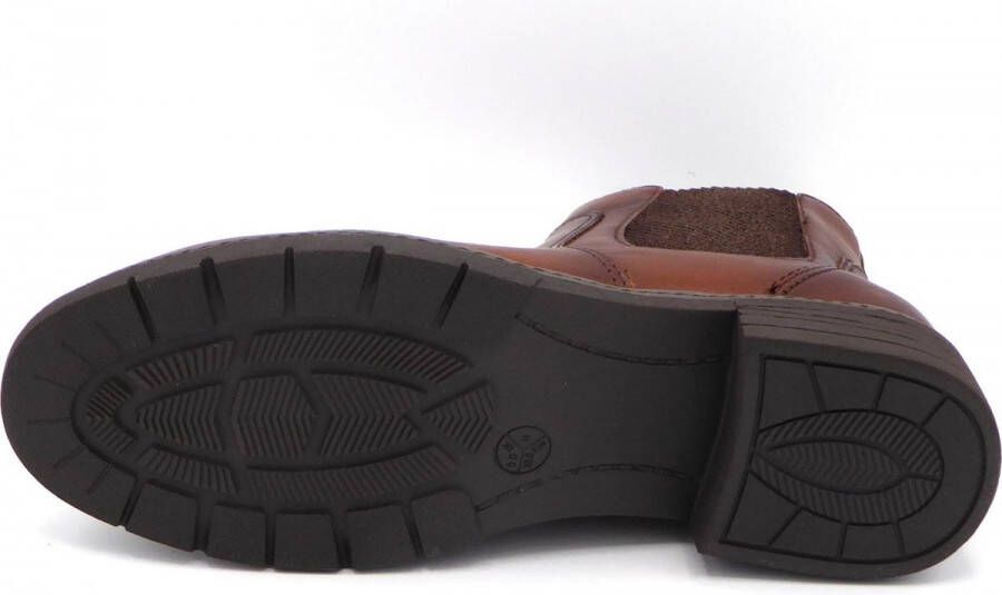 Jana Dames Enkellaars 25321 305 Cognac Wijdte H