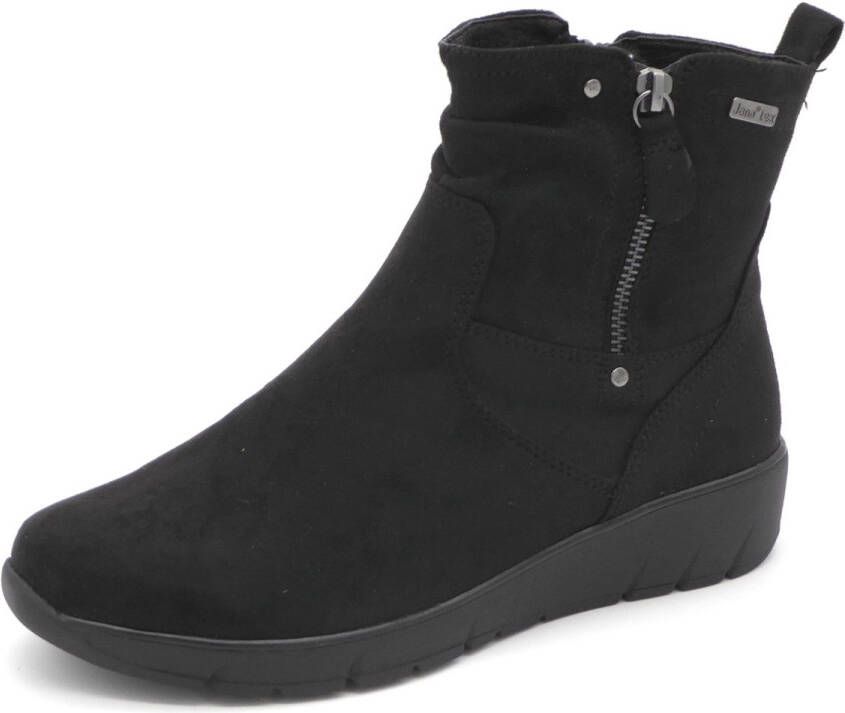 Jana Dames Enkellaars 26497-007 Zwart Wijdte H