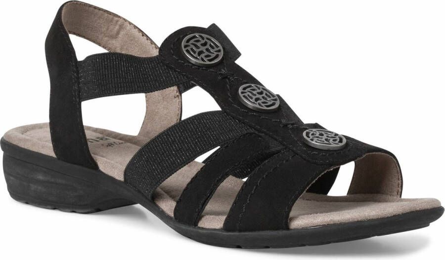 Jana Dames Sandaal 8-8-28165-28 001 H-breedte EU - Schoenen.nl