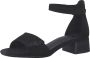 Jana Dames Sandalette 28261-001 Zwart Wijdte H - Thumbnail 1