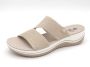 Jana Dames Slipper 27270-499 Beige Wijdte H - Thumbnail 1