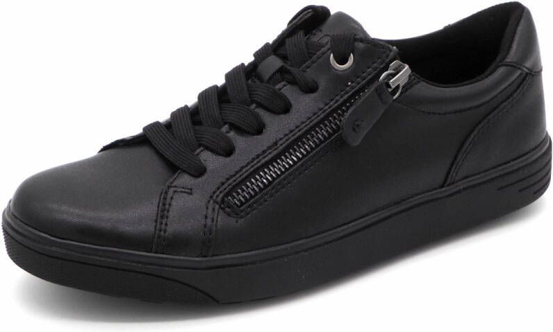 Jana Dames Sneaker 23702-001 Zwart Wijdte H
