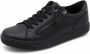 Jana Dames Sneaker 23702-001 Zwart Wijdte H - Thumbnail 1