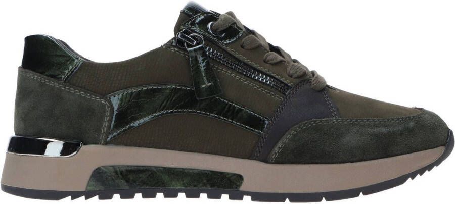 Durlinger Jana Dames Sneaker 23711-707 Kakigroen