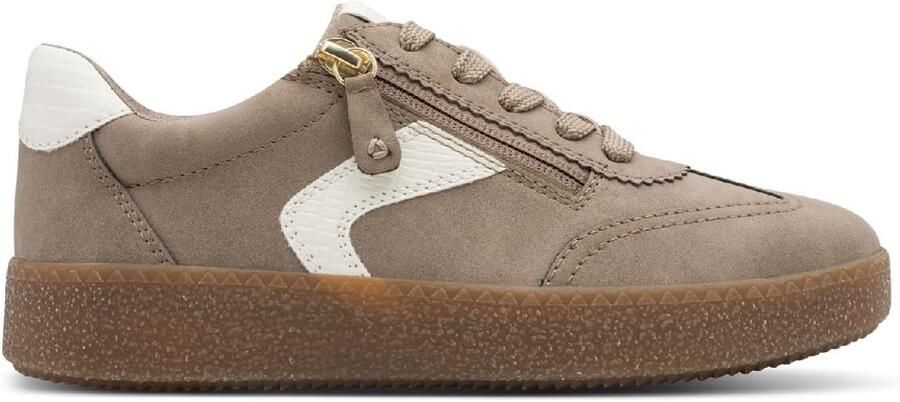 Jana 23791-47 Pepper damesschoenen met rits- en vetersluiting