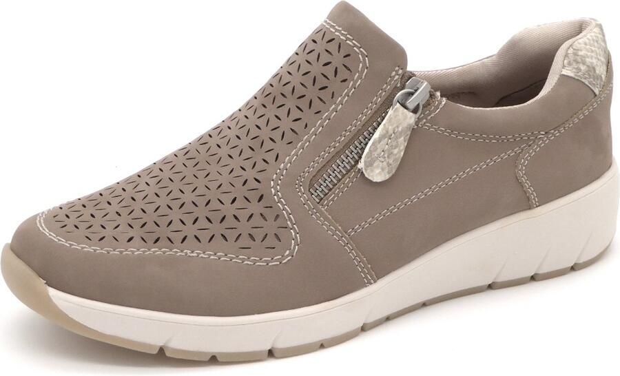 Jana Dames Instapper 24765-341 Taupe Wijdte H