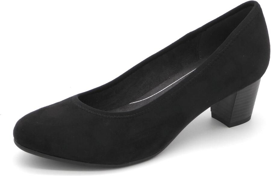 Jana Dames Pump 22476-001 Zwart Wijdte H