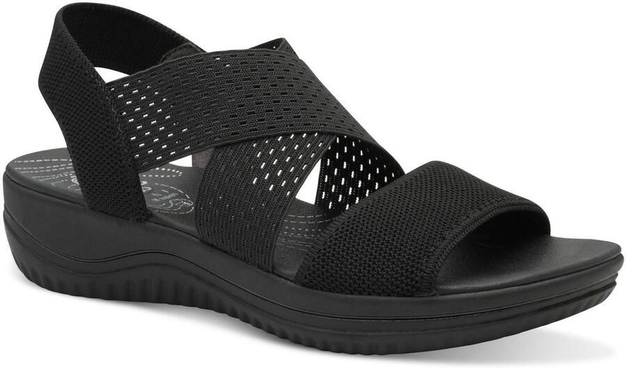 Jana Dames Sandaal 28768-001 Zwart Wijdte H