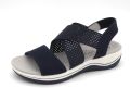 Jana Dames Coshy Balance Die Hallux-freundliche Sandale 8-28768-42 805 H-breedte - Blauw