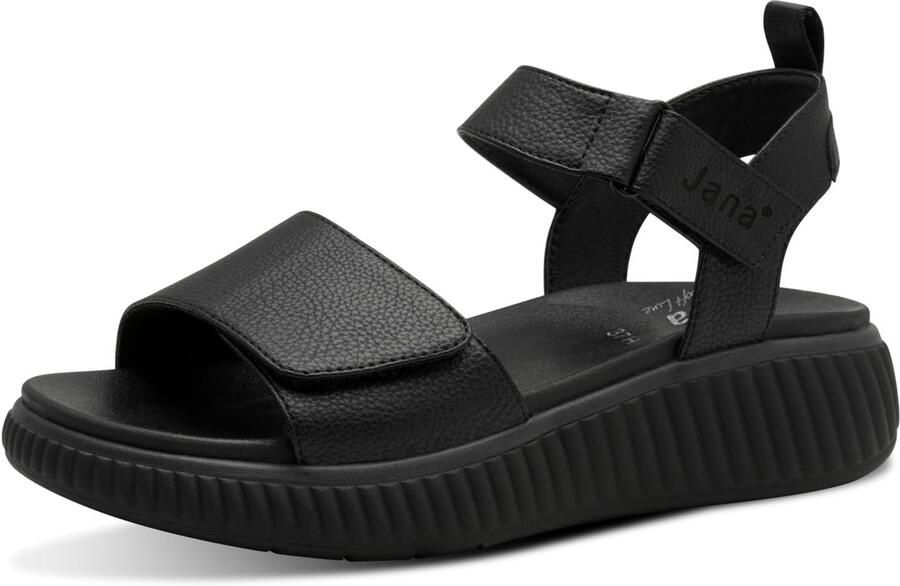 Jana Dames Sandalen met Chunky Zool Vegan & Comfortabel
