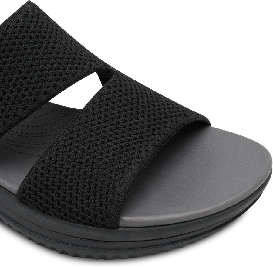 Jana Dames Slipper 27270-001 Zwart Wijdte H