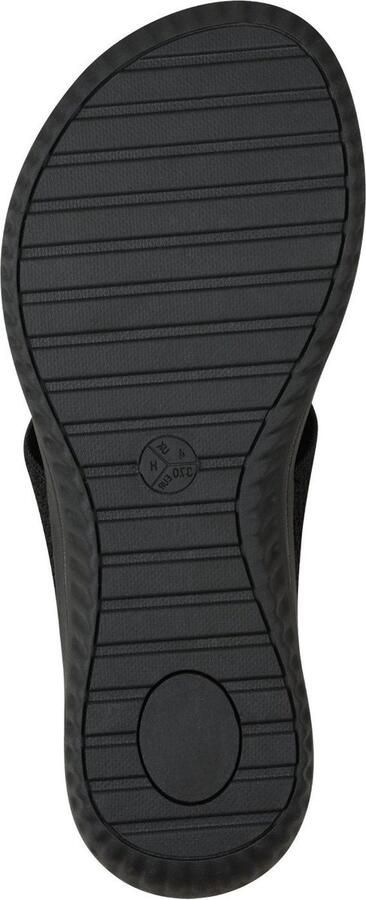 Jana Dames Slipper 27270-001 Zwart Wijdte H