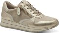 Jana Dames Sneaker Beige Goud 23774 499 H-breedte - Beige