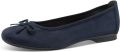Jana damesballerina 8-22164-41-805 damesschoenen blauw - Blauw