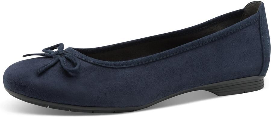 Jana damesballerina 8-22164-41-805 damesschoenen blauw