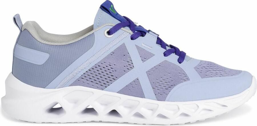 Jana Vegan Dames Sneaker 8 8 23783 28 805 blauw H breedte - Foto 4