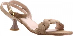 Janet & Janet Sandalen Bruin Dames