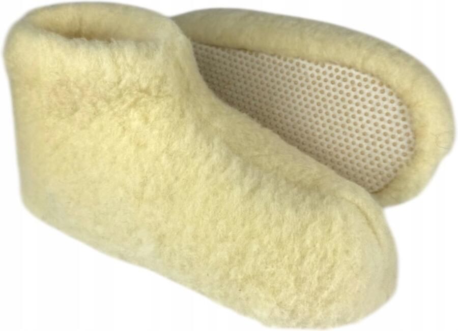 Janex Wooliva dames pantoffels 100% natuurlijke wol warm & comfortabel