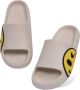JAXY Smiley Slippers en Badslippers en Badslippers Kinderen Slippers en Slippers Kinderen -44 Zwart - Thumbnail 1