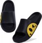 JAXY Smiley Slippers en Badslippers en Badslippers Kinderen Slippers en Slippers Kinderen -42 Zwart - Thumbnail 2