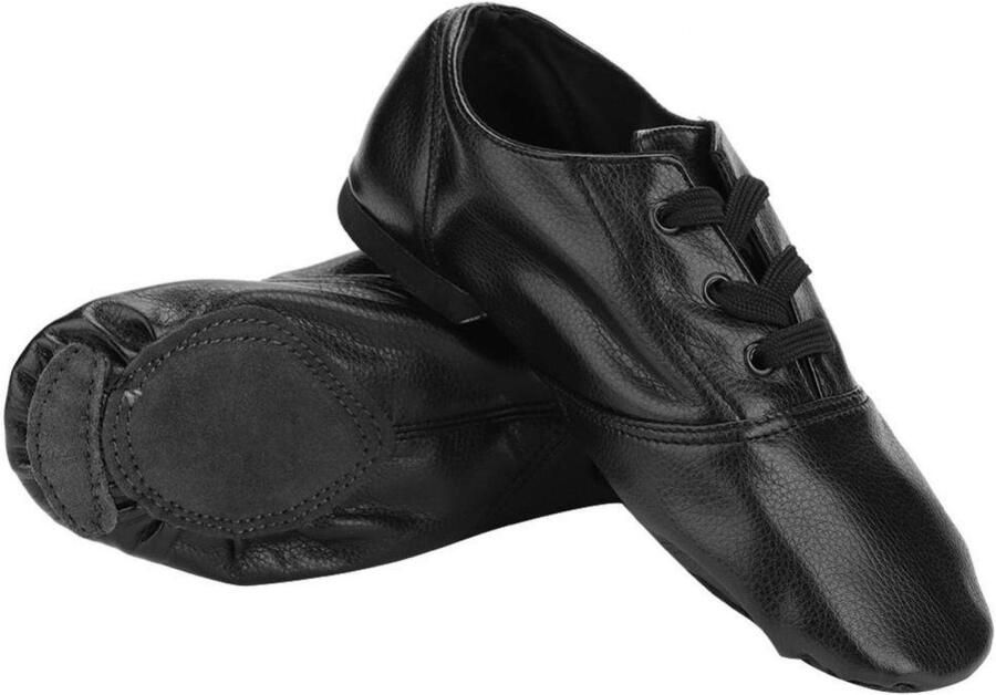 Jazzdansschoenen Comfortabel Antislip Zolen Duurzaam PU Geschikt voor Volwassenen Kinderen Perfect voor Danspraktijk Lichtgewicht Dansschoenen