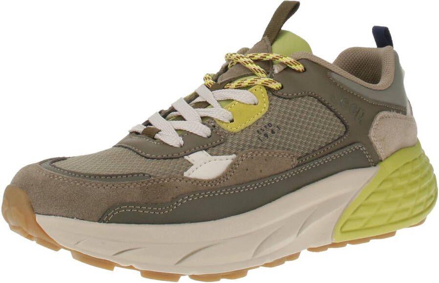 Jeep JM51091A Groove Mesh Heren Sneaker 105-Sage