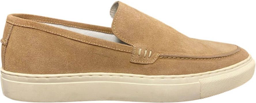 Jenszen Loafers Taupe Suede