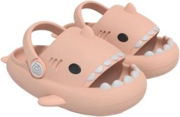 JGS Premium Kinder clogs antislip ade d strandschoenen sandalen haai zwembad tuin Roze