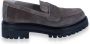 Jhay Dames Moccasin Taupe - Thumbnail 1