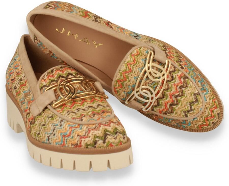Jhay Dames Mocassin Multicolor - Foto 2