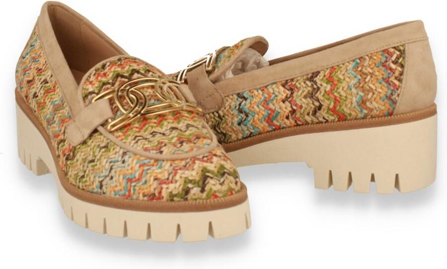 Jhay Dames Mocassin Multicolor Multicolour - Foto 2