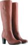 Jilsen Dames Laarzen Brede Kuiten Antara in Chestnut Kuitomtrek - Thumbnail 2
