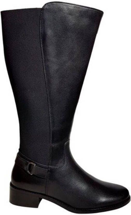 JJ Footwear Dameslaars Custom Made Erfurt Zwart Kuit