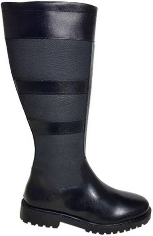 JJ Footwear Dameslaars Custom Made Franka Zwart Kuit