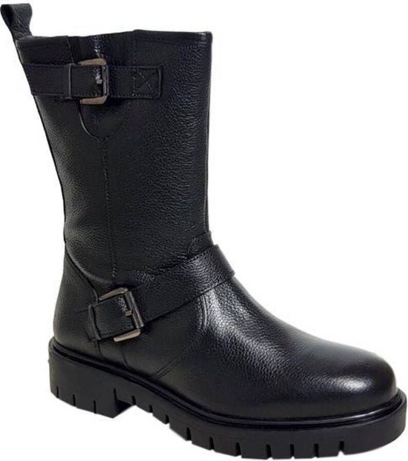 JJ Footwear Enkellaars Custom Made Ulm Zwart Voetbreedte G
