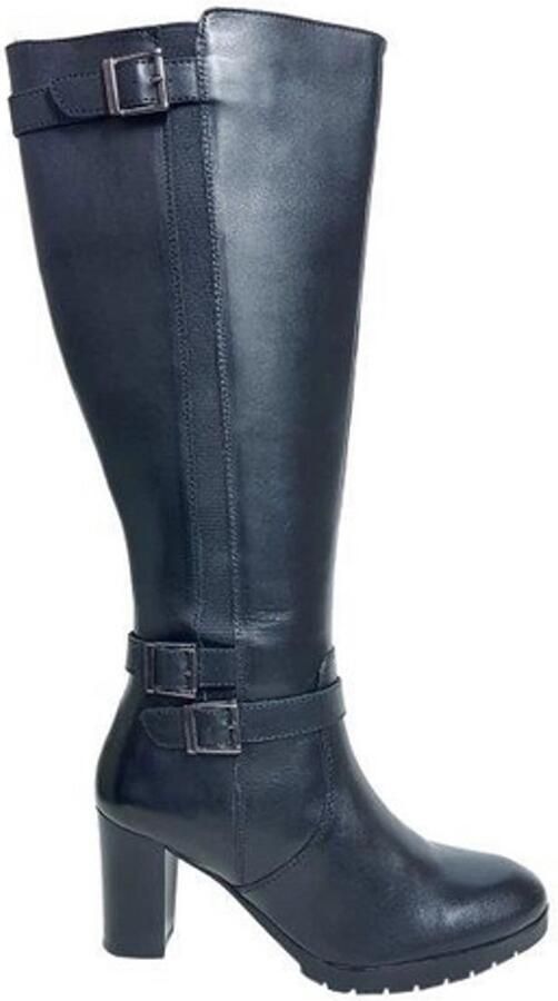 JJ Footwear Dameslaars Custom Made Gosford Zwart Kuit