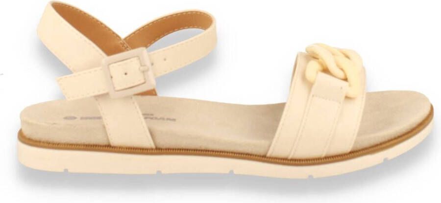 JL Lifestyle SJ LIFESTYLE SJ Dames Sandaal Beige