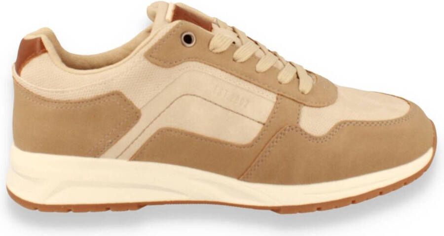 JL Lifestyle SJ LIFESTYLE SJ Heren Sneaker Taupe