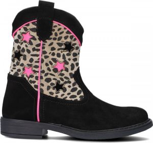 Jochie & Freaks Joyce Cowboylaarzen Western Laarzen Meisjes Zwart