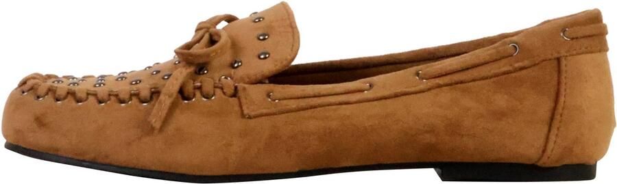 Joia Instappers 'Slip-On-Mokassins' bruin
