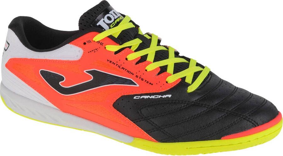 Joma Cancha 2201 IN CANS2201IN Mannen Zwart Indoorschoenen